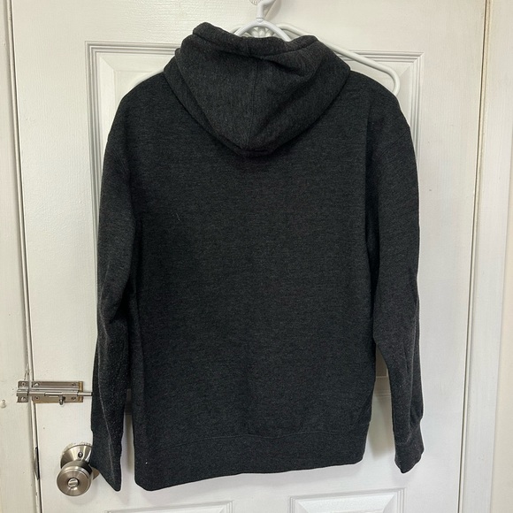 UBC university of British Columbia Hoodie - Charcoal grey & Maroon/Burgundy - Picture 3 of 3